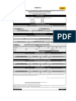 Formato A - Solicitud de Inscripción, Actualización y Desactivación de Entidades Públicas en El Registro de Entidades Contratantes (REC)