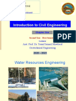 3 Introduction To Hydraulics, Water Resource & Irrigation Engineering