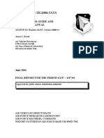 AFGROW Technical Manual and Users Guide