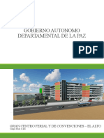 Presentacion Gran Centro Ferial y de Expo. El Alto