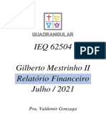 Capa de Relatório Mensal GM