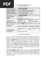 Contrato de Arrendamiento de Vivienda Urbana