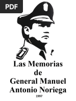 Las Memorias de Manuel Noriega 1997 - Prisionero de America - Libro en Español