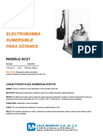 Bombas sumergibles industriales y residenciales