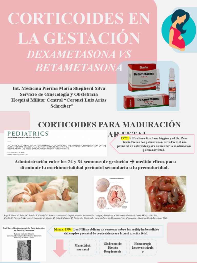 Corticoides en La Gestación | PDF