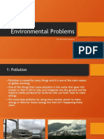 Environmental Problems: de Ghioldis Andrei