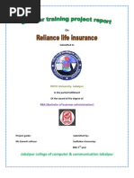 Reliance Life Insurence Projected by Sudhakar Chourasiya Maihar