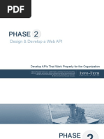 Phase: Design & Develop A Web API