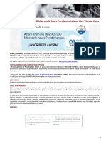 Curso Gratuito: AZ-900 Microso Azure Fundamentals en Live Virtual Class