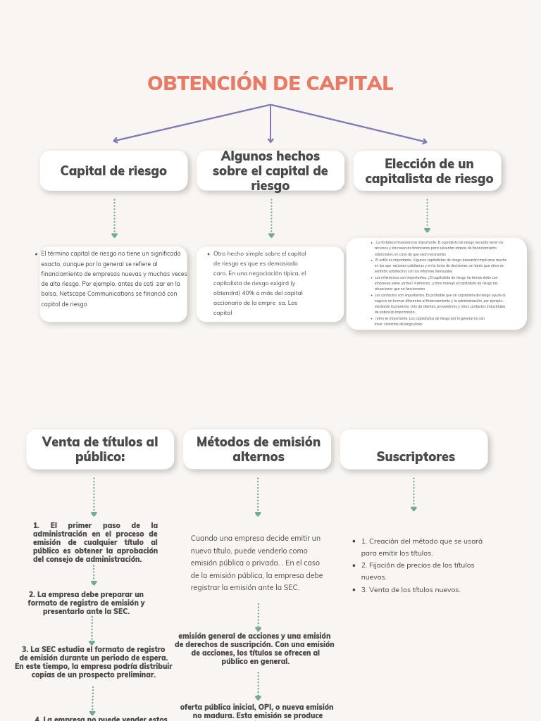 Guía sobre Capital de Riesgo y Emisiones | PDF | Capital de riesgo ...