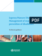 Leprosy/Hansen Disease: Management of Reactions and Prevention of Disabilities