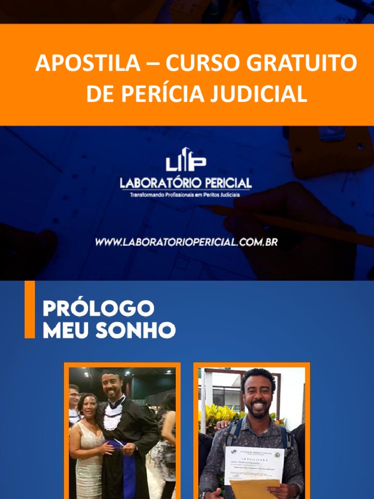 Apostila - Curso Gratuito de Perícia Judicial | PDF