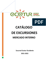 Catalogo Excursiones Ecotur 21 - 22