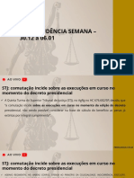 Jurisprudência Semanal - 30.12 a 06.01