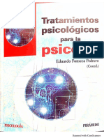 Libro Tratamientos Psicológicos para Psicosis - Eduardo Fonseca