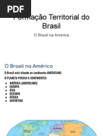 Formação Territorial Do Brasil 7º Ano