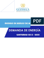 Informe-Modelo A Energia Demanda 2015 a 2050 MEM