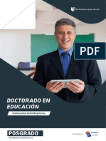 Doctorado en Educación semipresencial