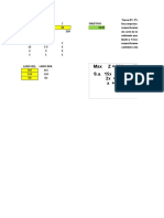 EXCEL SOLVER CALASE 15 Tarea