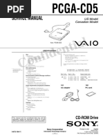 Pcga-Cd5: Service Manual