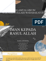 Iman Kepada Rasul Allah Kelompok 5