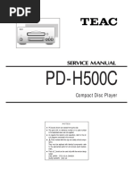 PD-H500C: Compact Disc Player