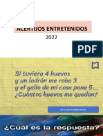 Acertijos entretenidos: 20 acertijos y sus respuestas