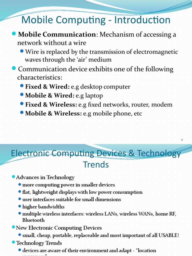 What Is Mobile Computing Introduction? – AGXF