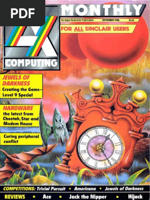 ZXComputing Sep 1986 | PDF