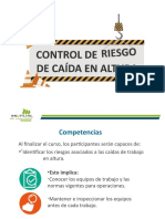 Control de Riesgo en Caida de ALTURA