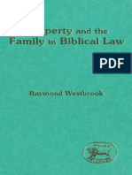 Raymond Westbrook - Property and Family in Biblical Law