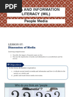 People in Media and People As Media