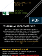 Materi Pembelajaran Tik Kelas: 5: Pengenalan Microsoft Excel