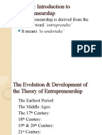 Topic1 - Introduction To Entrepreneurship