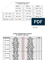 Turnamen Bulu Tangkis PB. Tridatu Tahun 2021