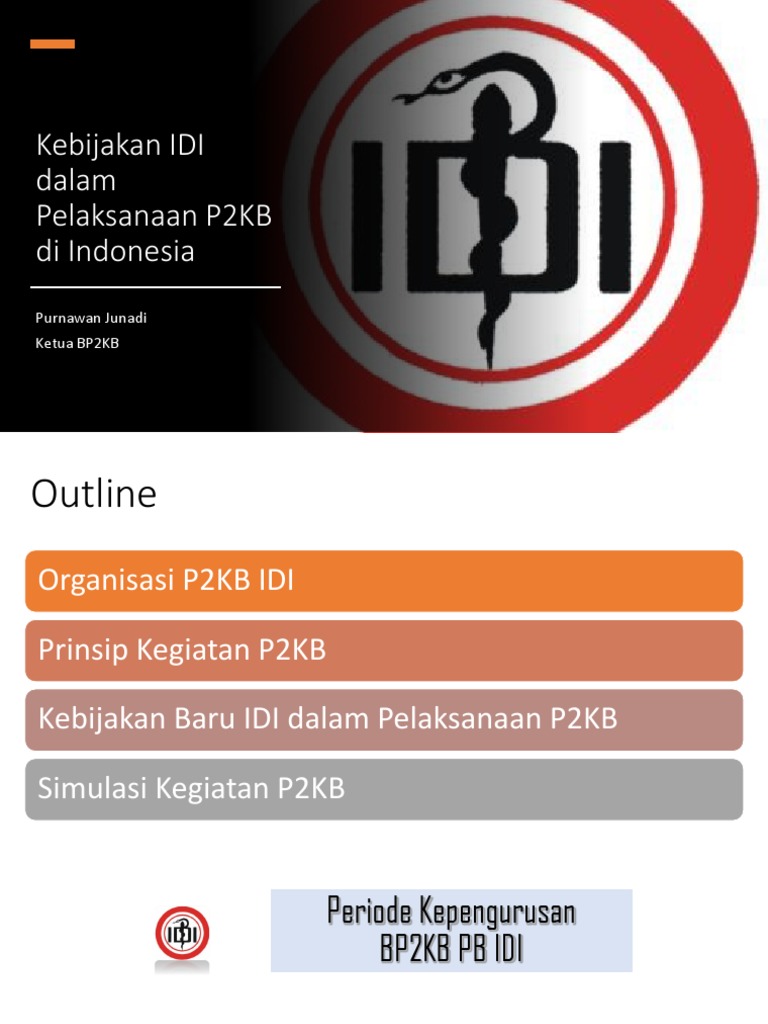 Kebijakan P2KB IDI untuk Dokter | PDF | Karier & Perkembangan