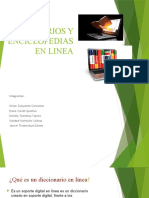 Diccionarios y Enciclopedias en Linea