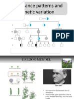 Inheritance Patterns and Genetic Variation