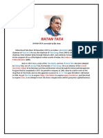 Ratan Tata Life Story 1