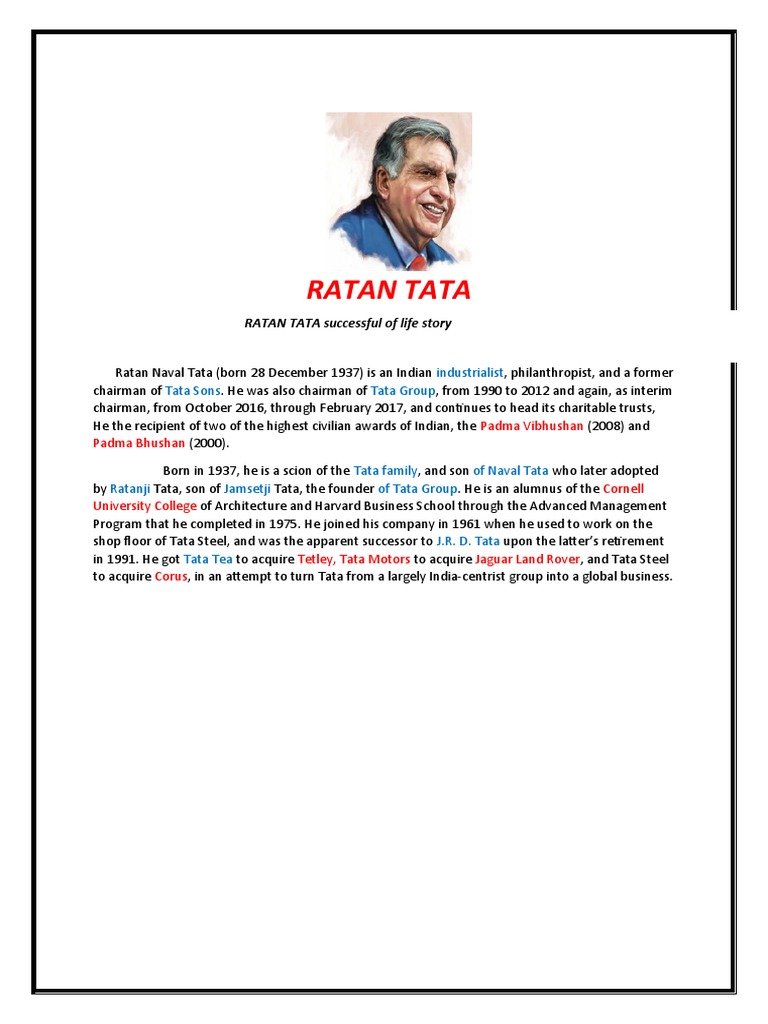 Ratan Tata visual data 3
