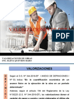 Ucv - Valorizaciones de Obras - Ing. Eqh
