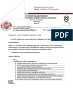 BEBORA - Module 1 WORKSHEET CHN 2