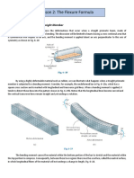 Lesson 2: The Flexure Formula: Bending Deformation of A Straight Member