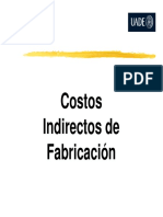 Costos Costos Indirectos de Fabricacion