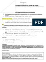 17 de Agosto SEXTO AÑO PALABRAS ALUSIVAS