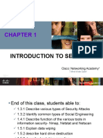 Introduction To Security: © 2007 - 2010, Cisco Systems, Inc. All Rights Reserved. Cisco Public ITE PC v4.1