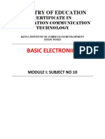 Basic Electronics NOTES