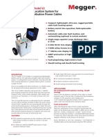 Portable Cable Fault Location System For Medium Voltage Distribution Power Cables