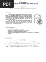 Module 3 Lesson 3 Laws On Obligations and Contracts