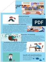 Blue Green and Orange Hand Drawn Biography and Process Infographic